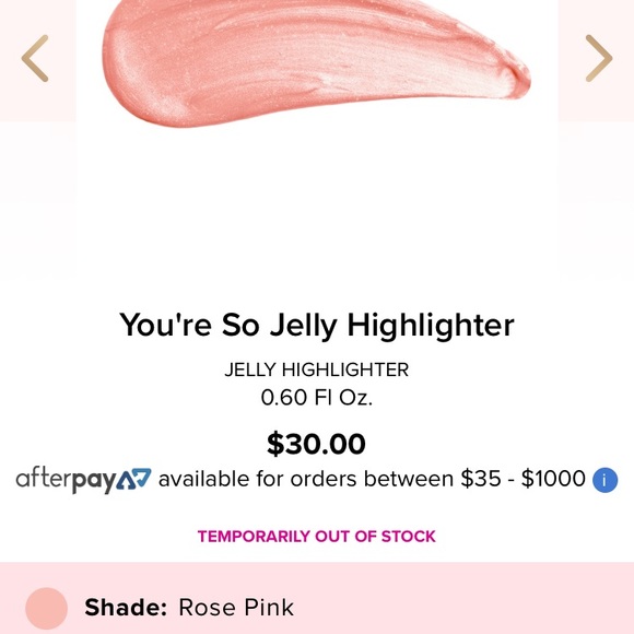 NIB Too Faced Youre So Jelly Highlighter Rosé Pink - Picture 4 of 4